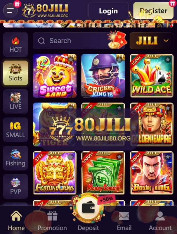 🔥 Features of 80jili Slot